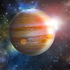 Artist Simulation Of Jupiter