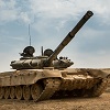 Tank In Desert